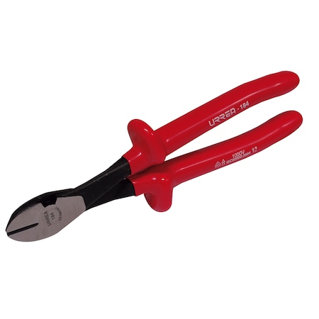 Urrea Heavy duty 1000V High leverage diagonal cutting plier 7-7/8" 183